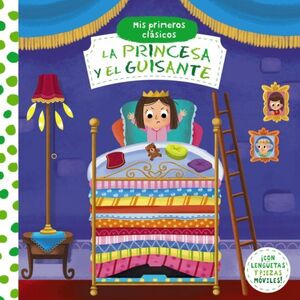 Portada del libro MIS PRIMEROS CLASICOS :LA PRINCESA Y EL GUISANTE - Compralo en Aristotelez.com