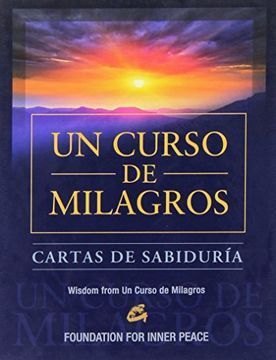Portada del libro UN CURSO DE MILAGROS. CARTAS DE SABIDURÍA  - Compralo en Aristotelez.com