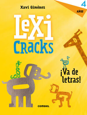 Portada del libro LEXICRACKS. EJERCICIOS DE ESCRITURA Y LENGUAJE 4 AÑOS - Compralo en Aristotelez.com