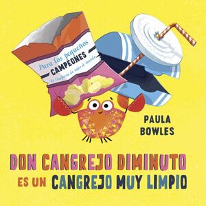 Portada del libro DON CANGREJO DIMINUTO ES UN CANGREJO MUY LIMPIO - Compralo en Aristotelez.com