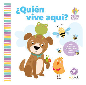 Portada del libro APRENDER JUGANDO: ¿QUIÉN VIVE AQUÍ? - Compralo en Aristotelez.com