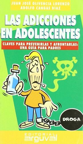 Portada del libro LAS ADICCIONES EN ADOLESCENTES - Compralo en Aristotelez.com