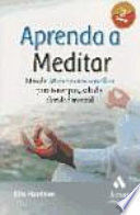 Portada del libro APRENDA A MEDITAR - Compralo en Aristotelez.com