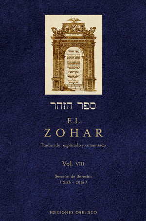 Portada del libro EL ZOHAR (VOL. 8) - Compralo en Aristotelez.com