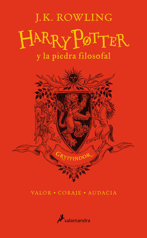 Portada del libro HARRY POTTER 1 Y LA PIEDRA FILOSOFAL (GRYFFINDOR) 20 AÑOS DE MAGIA - Compralo en Aristotelez.com