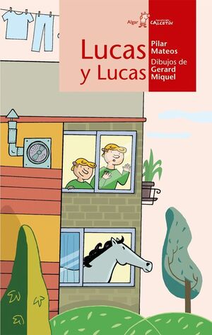 Portada del libro CALCETIN ROJO. LUCAS Y LUCAS - Compralo en Aristotelez.com