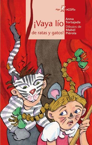 Portada del libro CALCETIN ROJO. ¡VAYA LÍO DE RATAS Y GATOS! - Compralo en Aristotelez.com