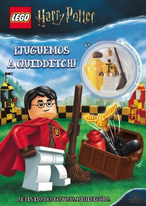 Portada del libro HARRY POTTER LEGO. ¡JUGUEMOS A QUIDDITCH! - Compralo en Zerobolas.com