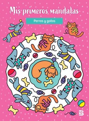 Portada del libro MIS PRIMEROS MANDALAS - PERROS Y GATOS - Compralo en Aristotelez.com