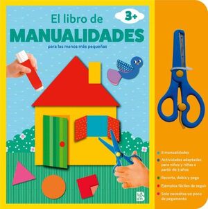 Portada del libro EL LIBRO DE MANUALIDADES CON TIJERAS +3 - Compralo en Aristotelez.com