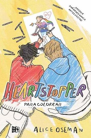 Portada del libro HEARTSTOPPER PARA COLOREAR - Compralo en Aristotelez.com