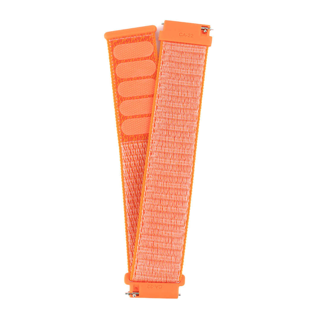 Pulsera velcro naranja T6 y T7 - Compralo en Aristotelez.com